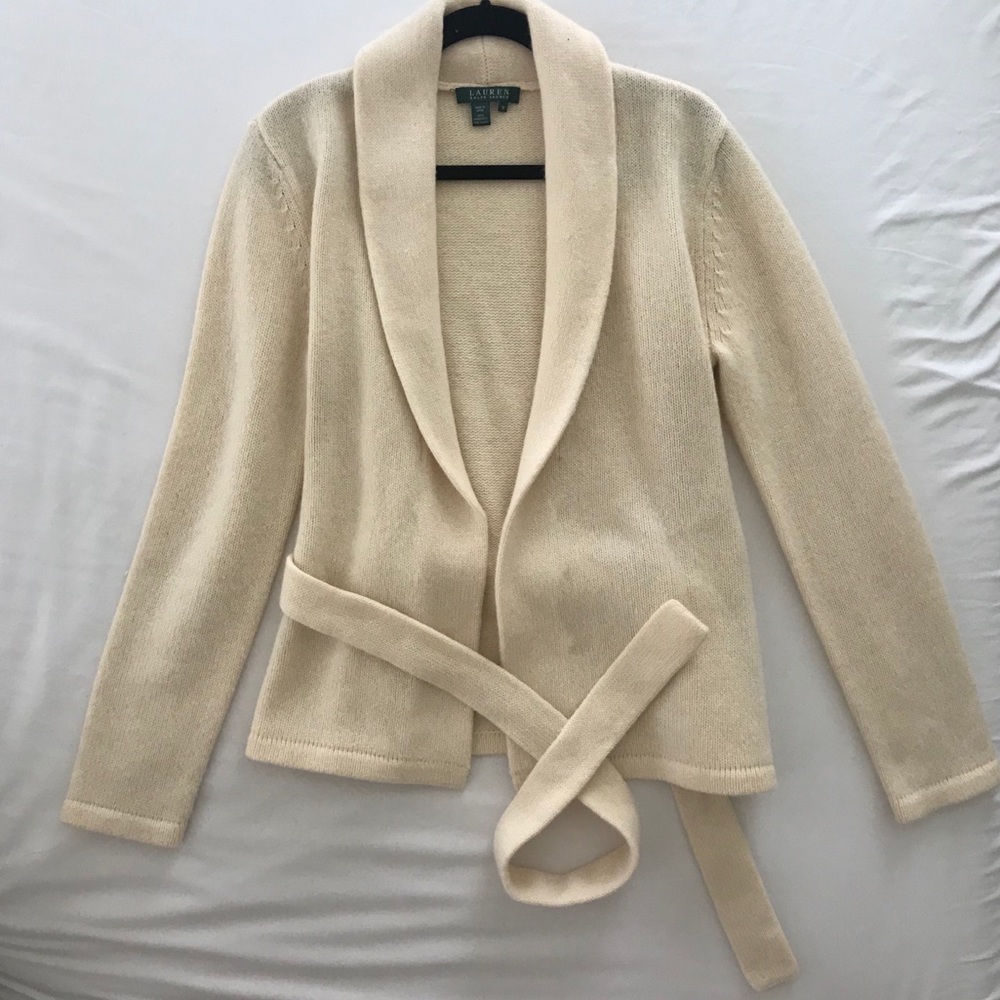 Ralph Lauren 100% Lamb Wool Cardigan